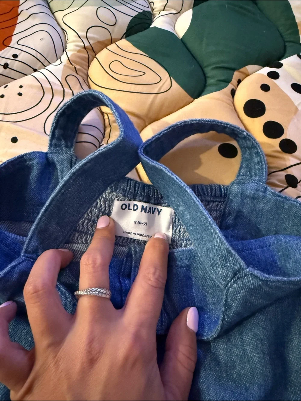 Girls Old Navy Denim Romper